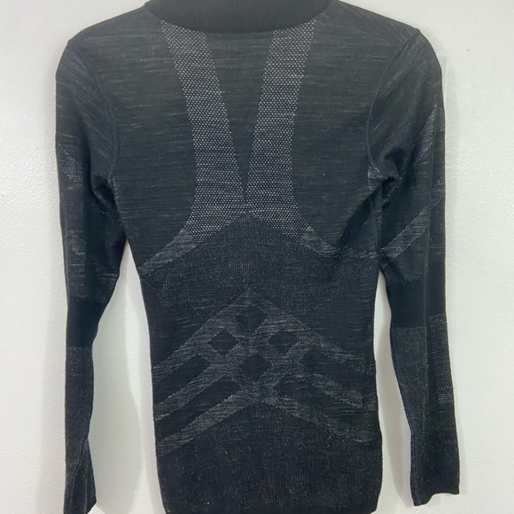 Smartwool Intraknit 200 Quarter Zip
Top Thermal Wool Blend Base Layer Sz S Black - Picture 5 of 12